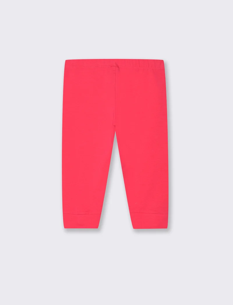 Leggings corto da bambina - Fuxia