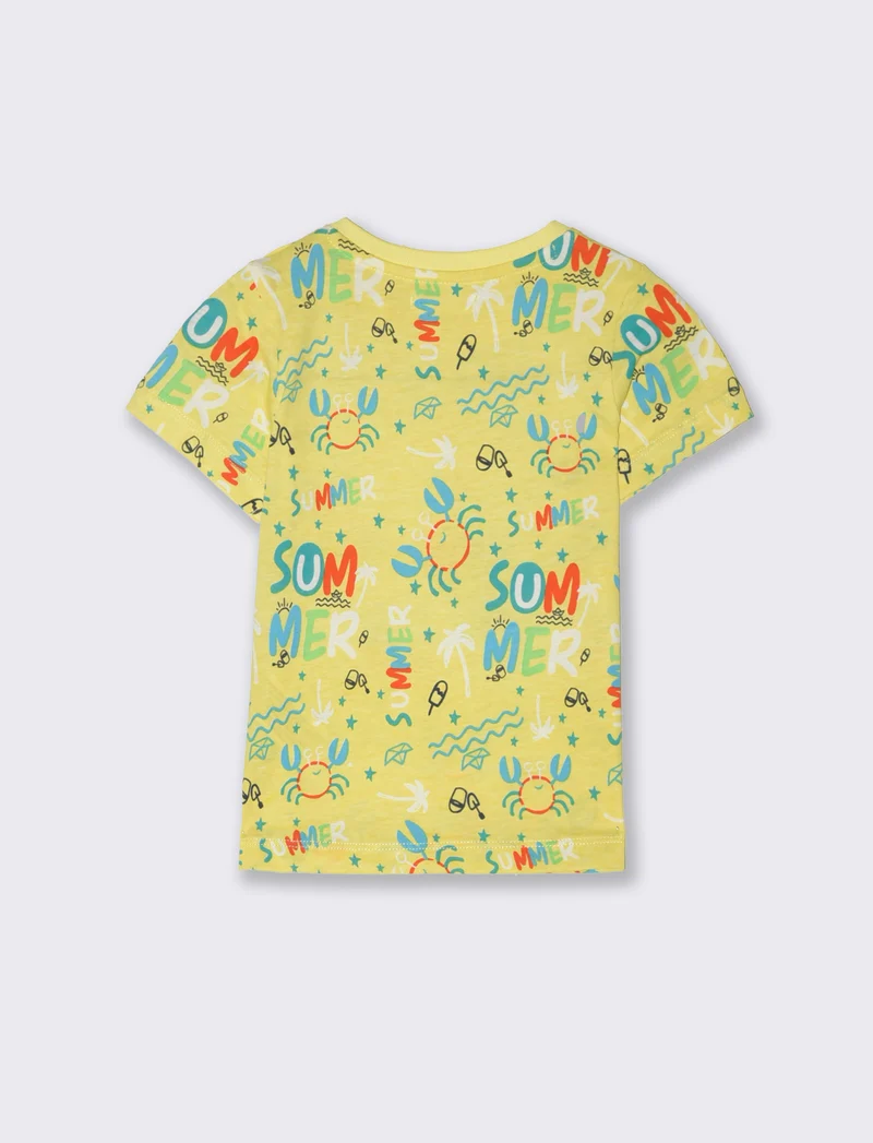 T shirt a fantasia da neonato - Giallo