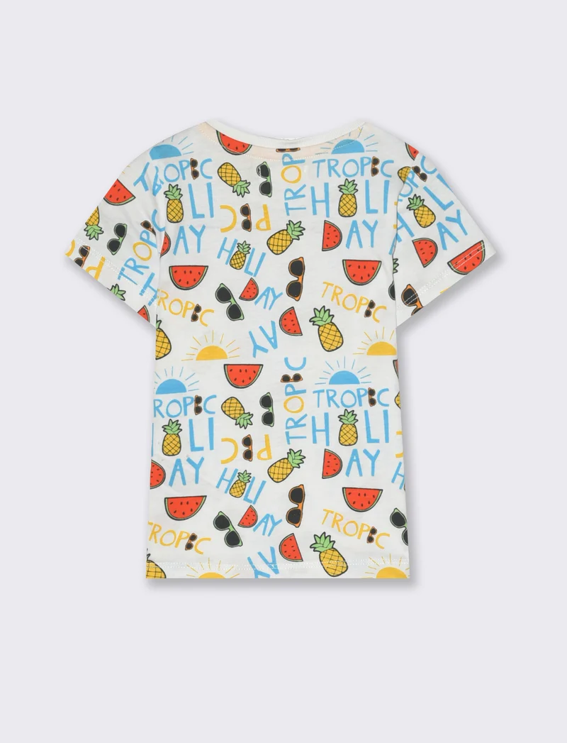 T shirt a fantasia da neonato - Bianco