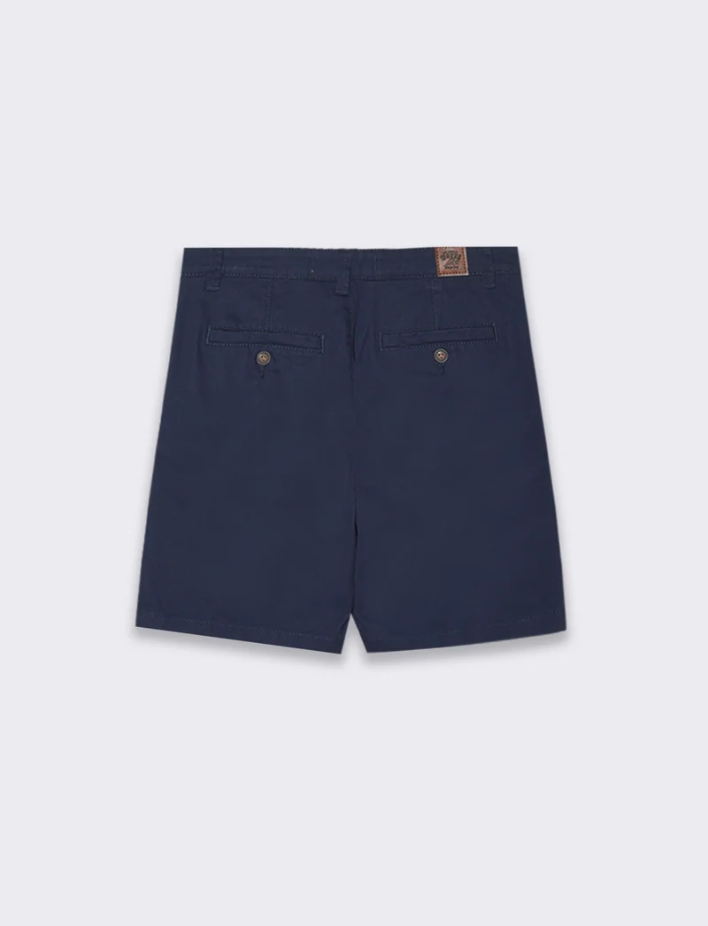 Bermuda in cotone da bambino - Blu