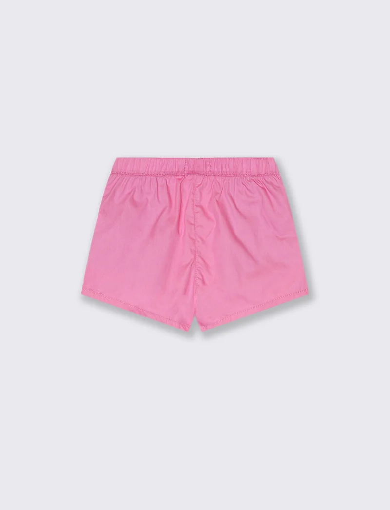 Shorts con tasche. da neonata - Rosa