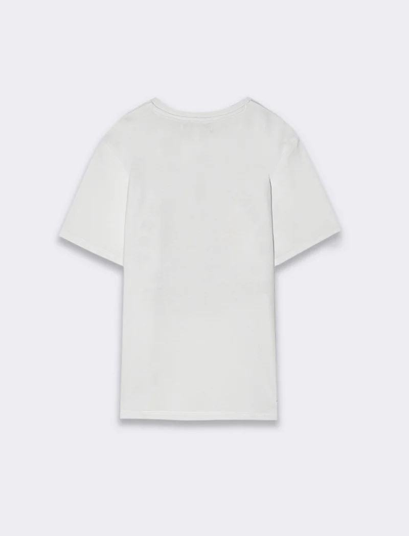 T-shirt con stampa summer da bambino - Bianco