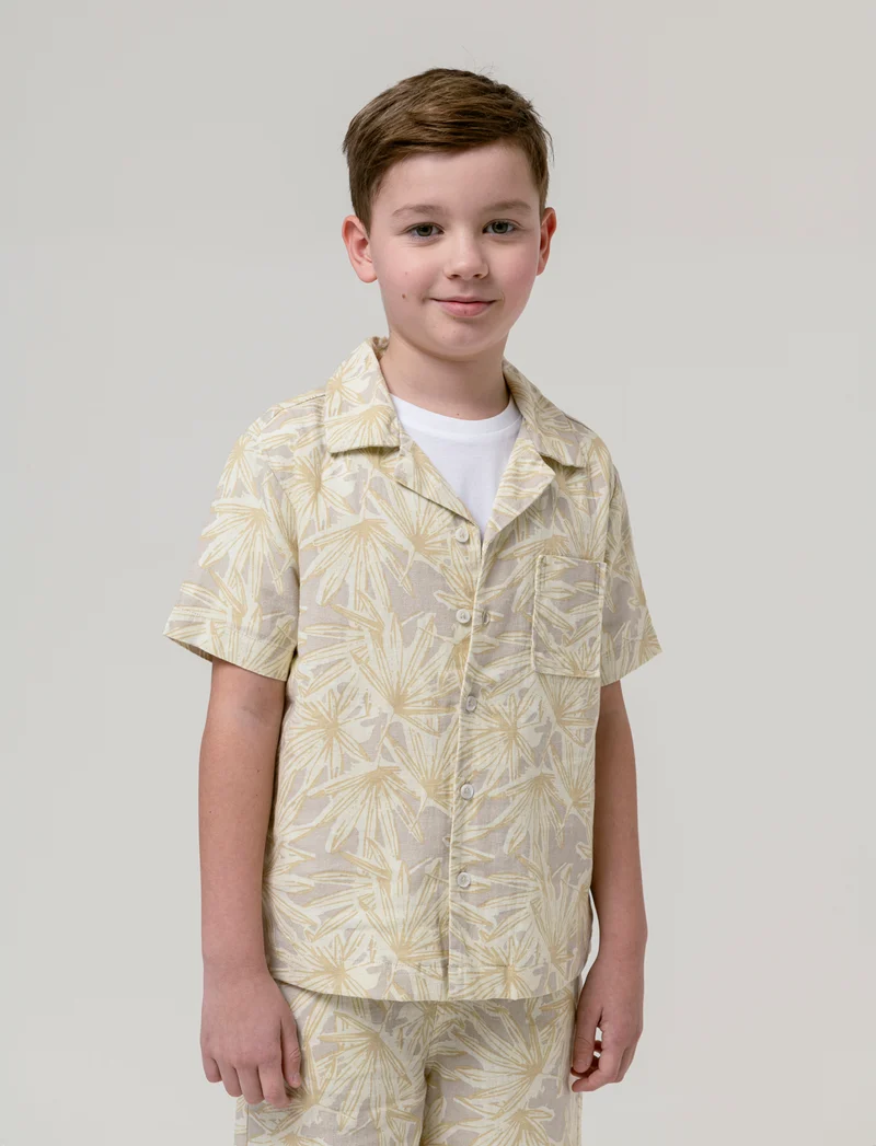 Camicia mezza manica da bambino - Fantasia