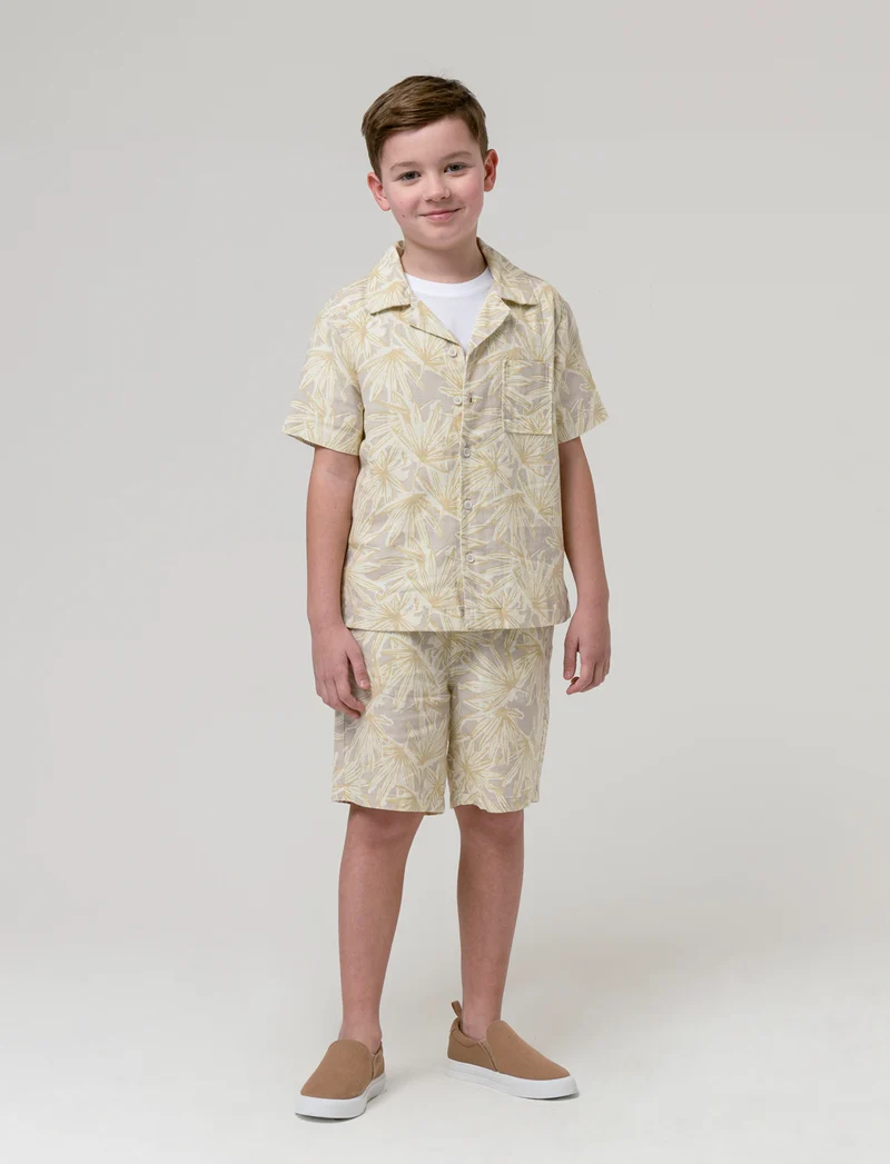 Camicia mezza manica da bambino - Fantasia