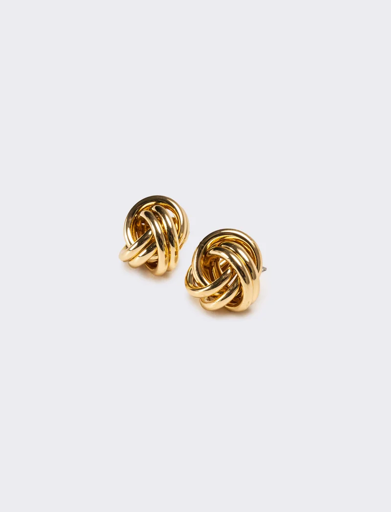 Orecchini donna nodo - Oro
