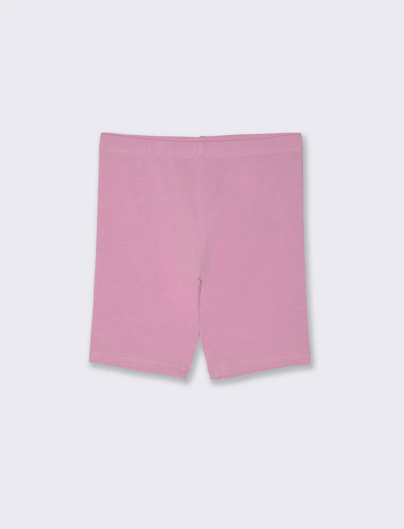 Leggings corto da bambina - Rosa