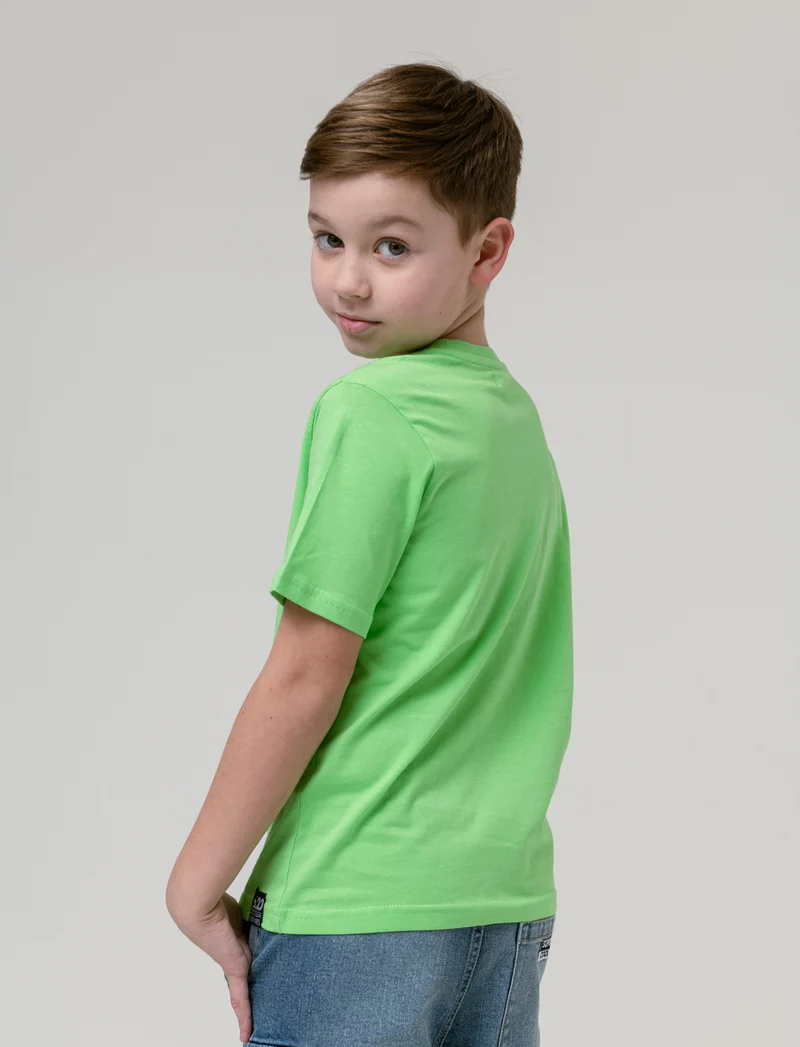 T-shirt mezza manica da bambino - Verde mela