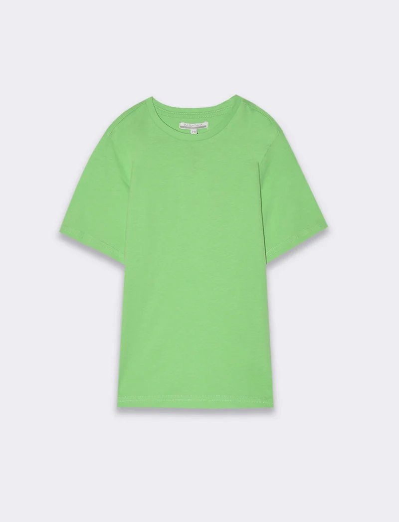 T-shirt mezza manica da bambino - Verde mela