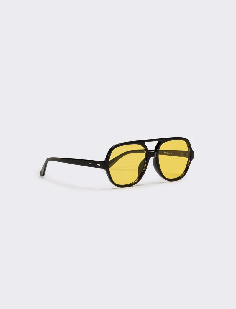 Occhiali uomo maschera - Giallo
