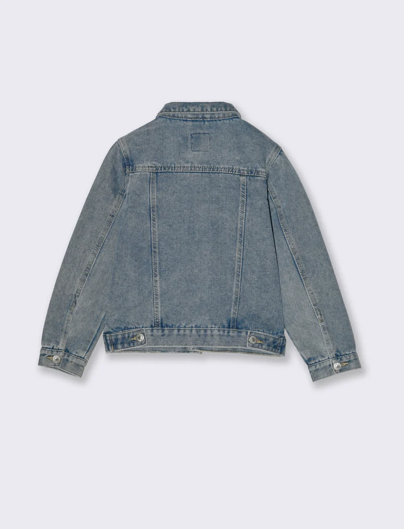 Giubbotto in denim da bambino - Denim