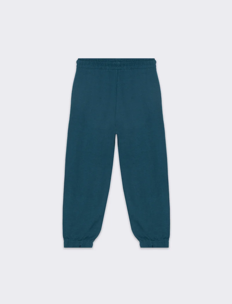 Pantaloni in cotone da bambino - Verde Ottanio