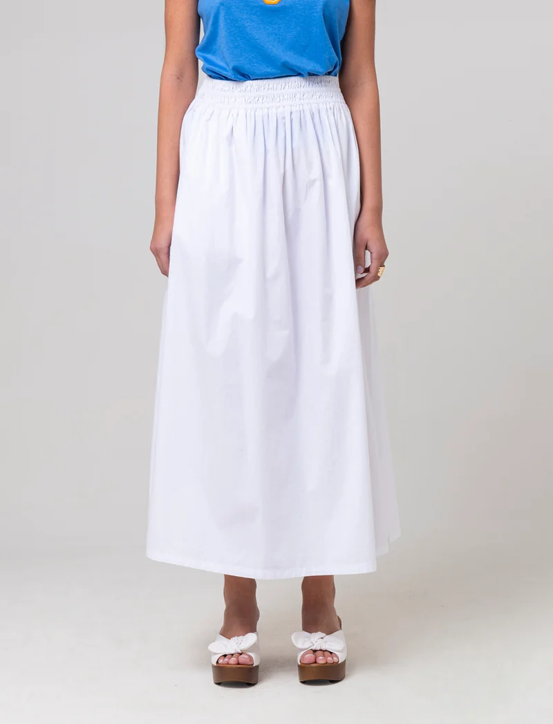 Gonna lunga da donna - Bianco