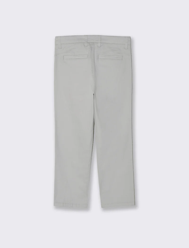 Pantaloni regular da bambino - Grigio ghiaccio
