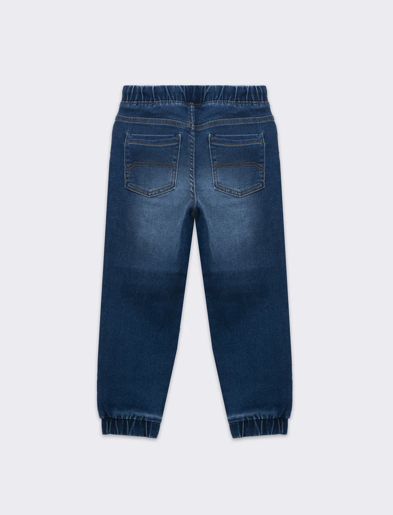 Jogger in denim da bambino - Denim