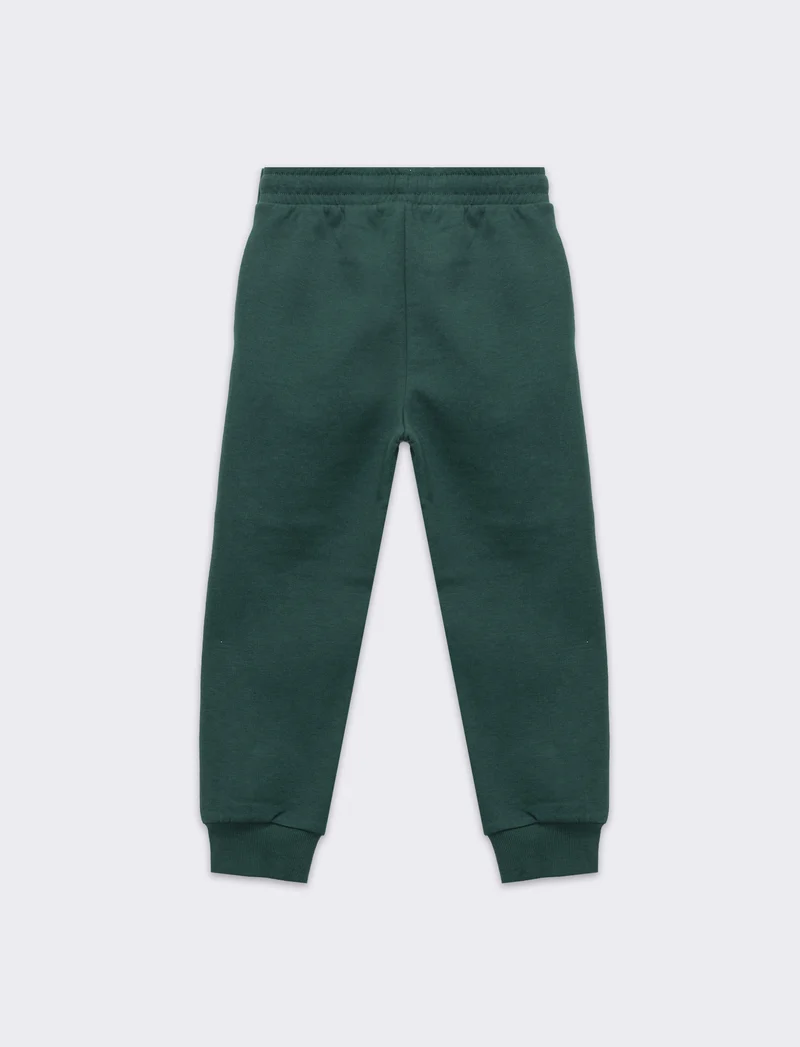 Pantaloni jogger con stampa da bambino - Verde