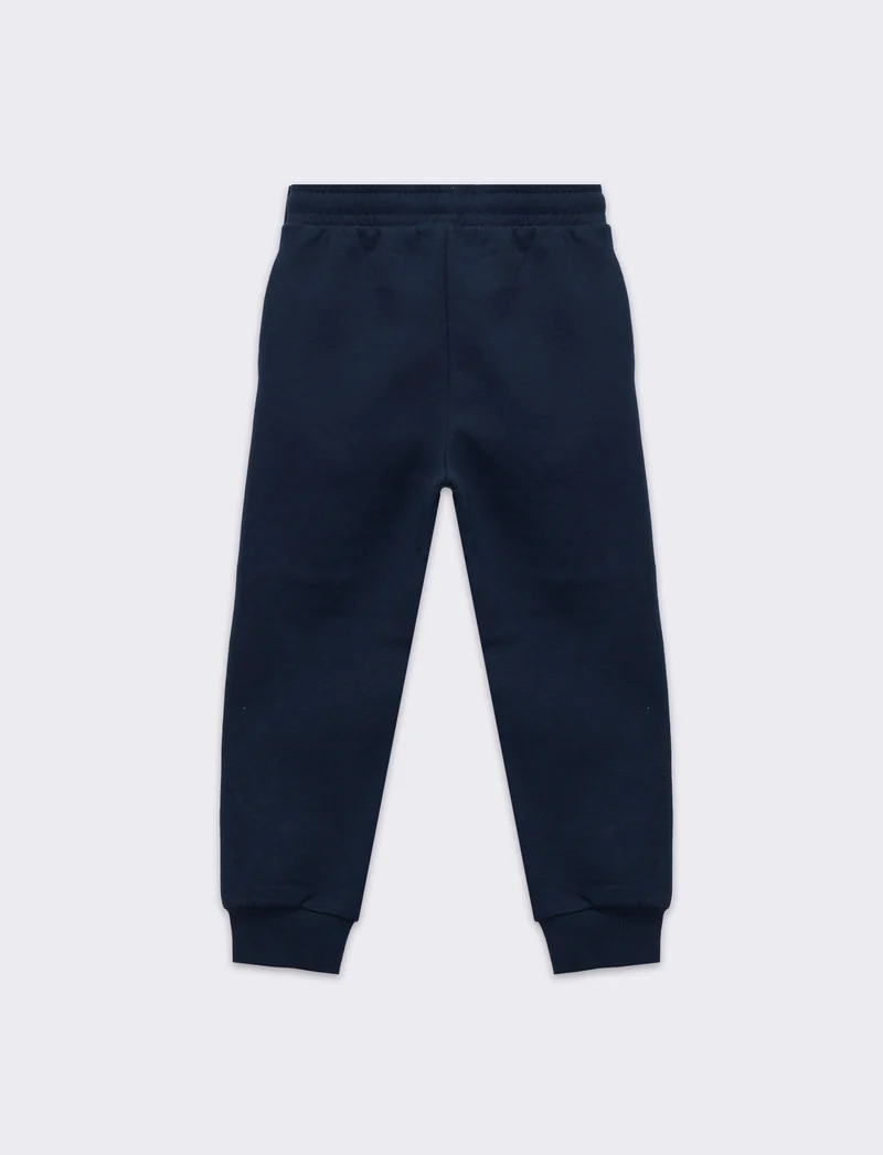 Pantaloni jogger con stampa da bambino - Blu