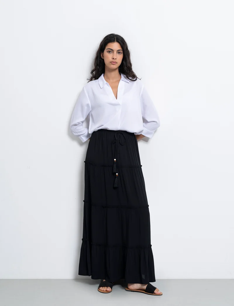 Gonna lunga da donna - Nero