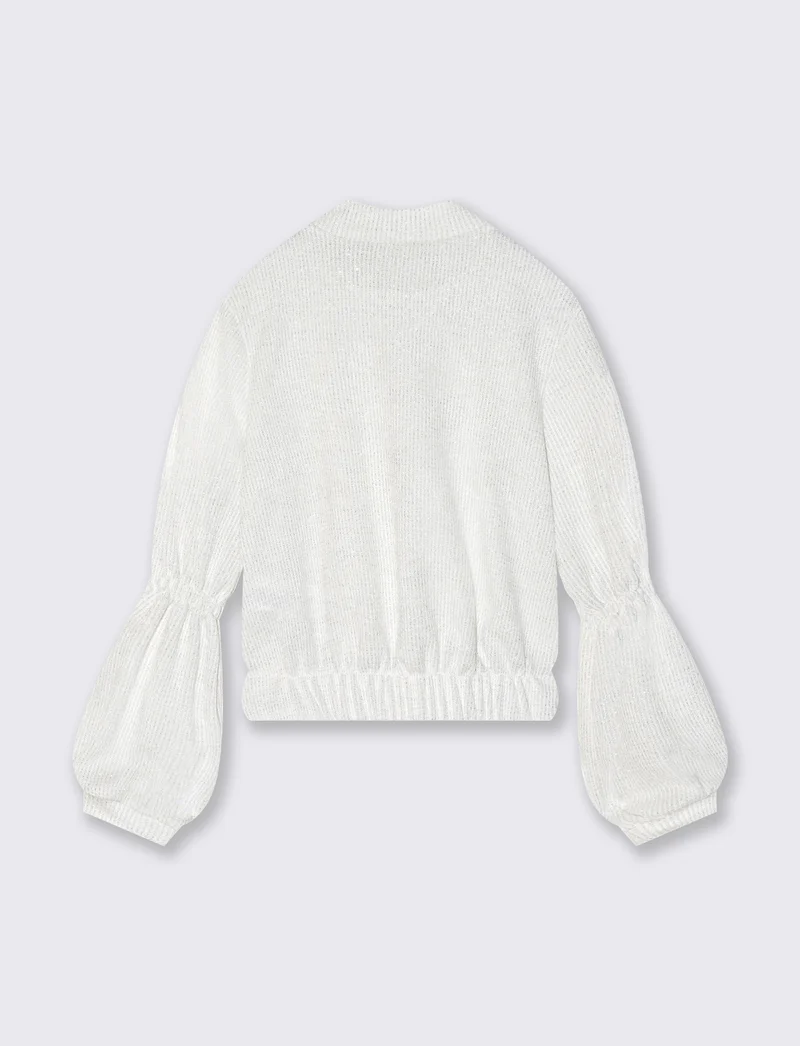 Maglia a maniche - Bianco