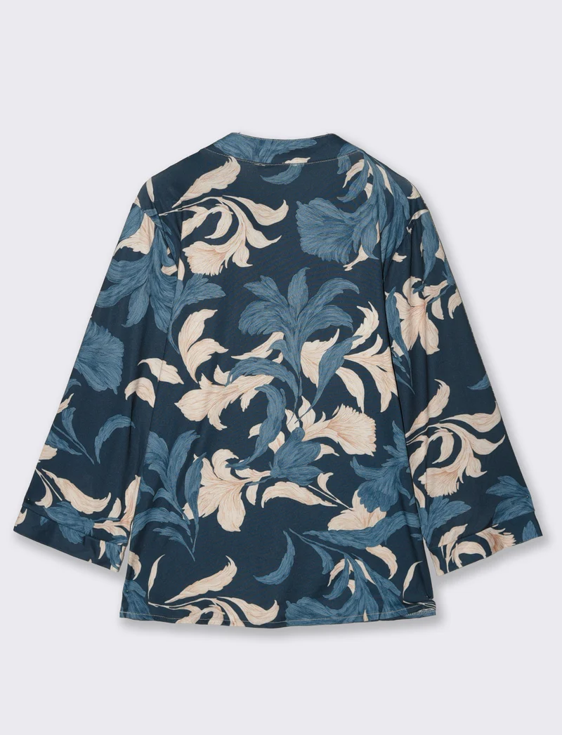 T-SHIRT STAMPATA - Blu