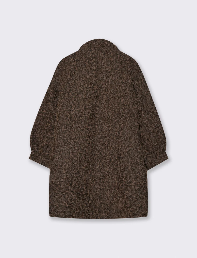CAPPOTTINO CON MANICHE A 3/4 - Moro