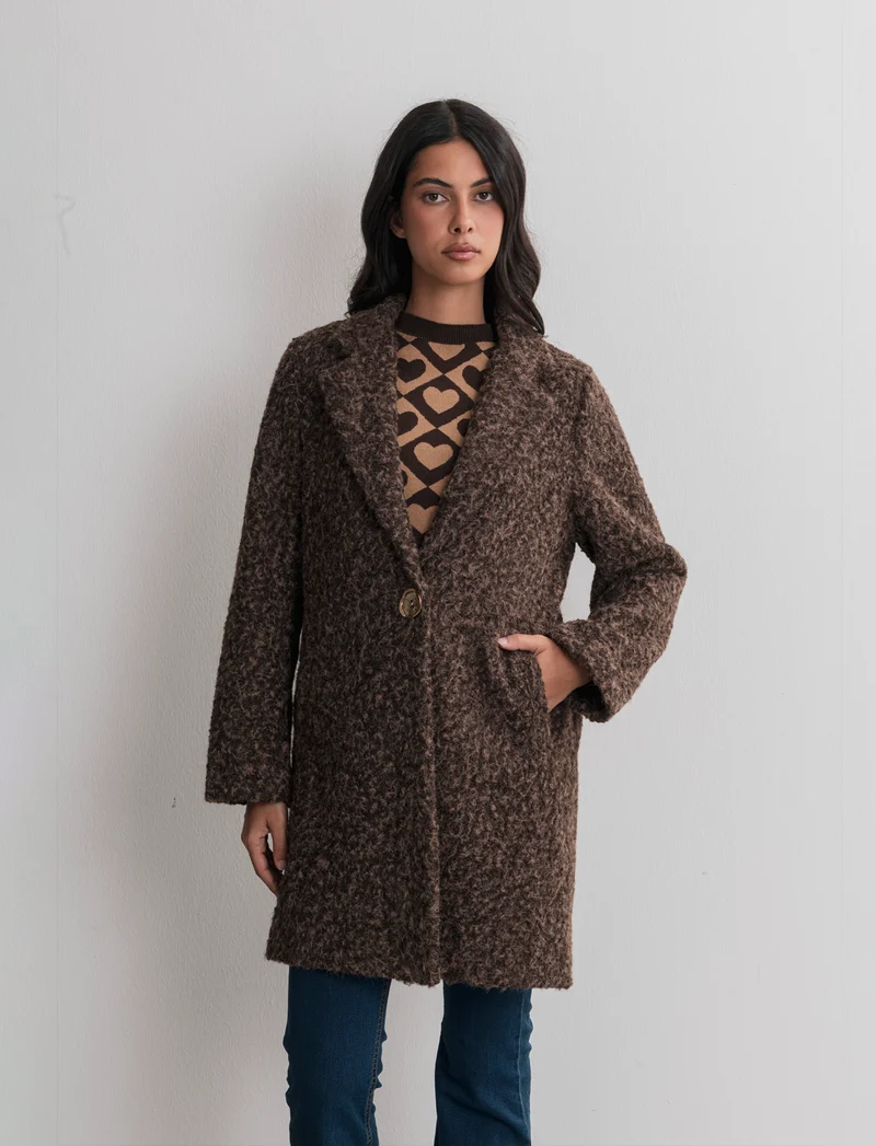CAPPOTTO MONOPETTO - Moro
