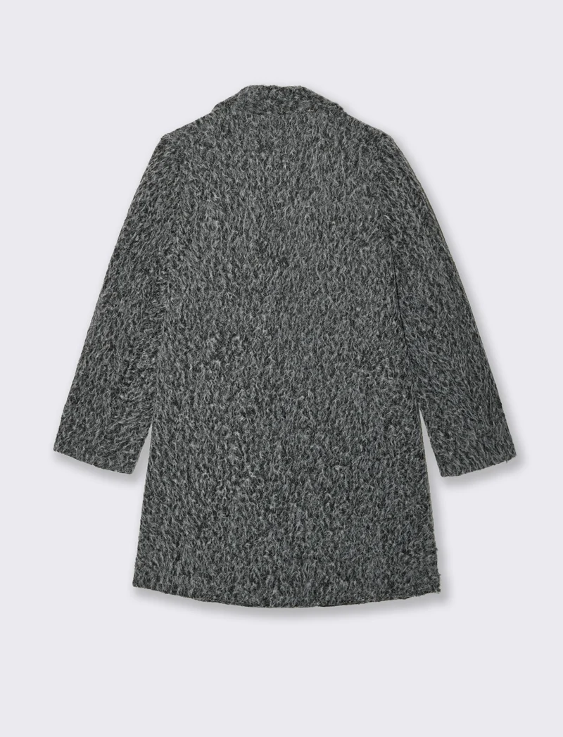 CAPPOTTO MONOPETTO - Grigio