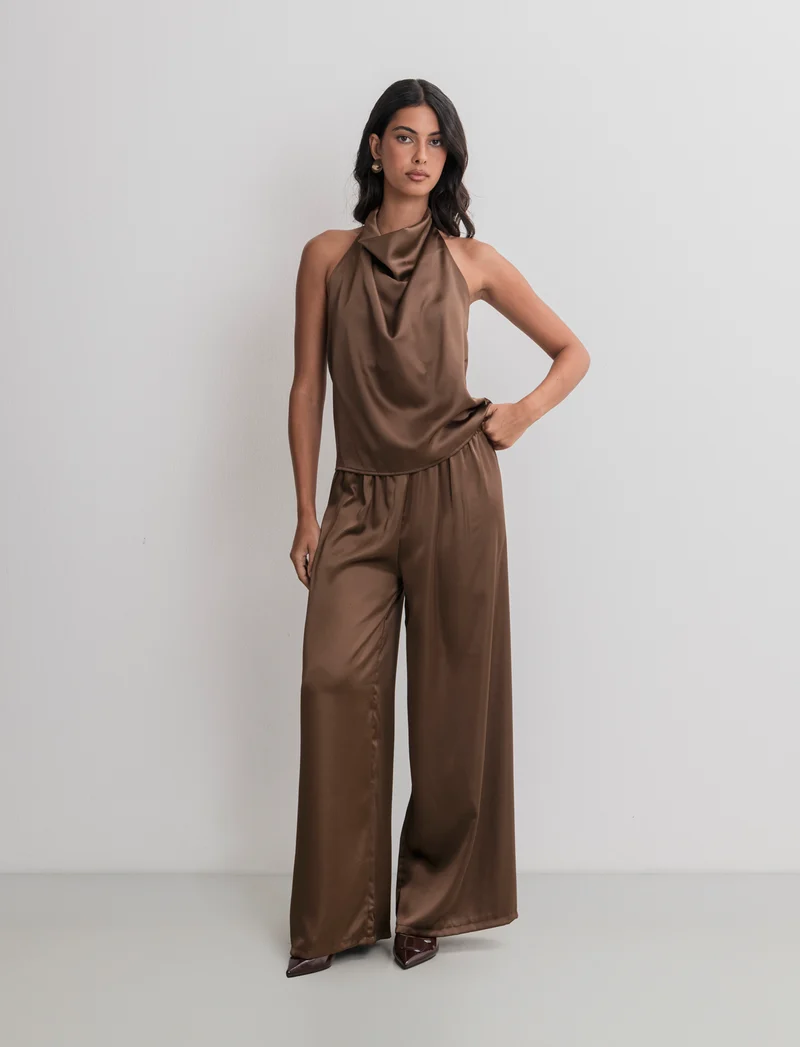 TOP HALTERNECK - Moro