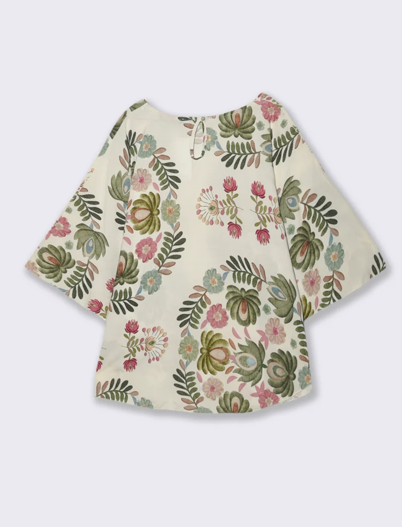 Tshirt in viscosa stampato - Ve.milit.