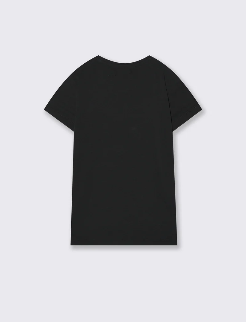 T-shirt mezza manica - Nero