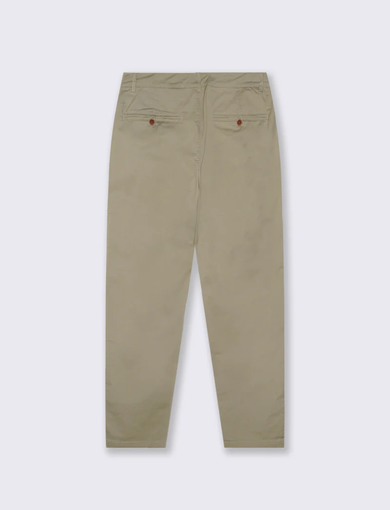Pantaloni Chino Comfort Regular Fit - Verde salvia