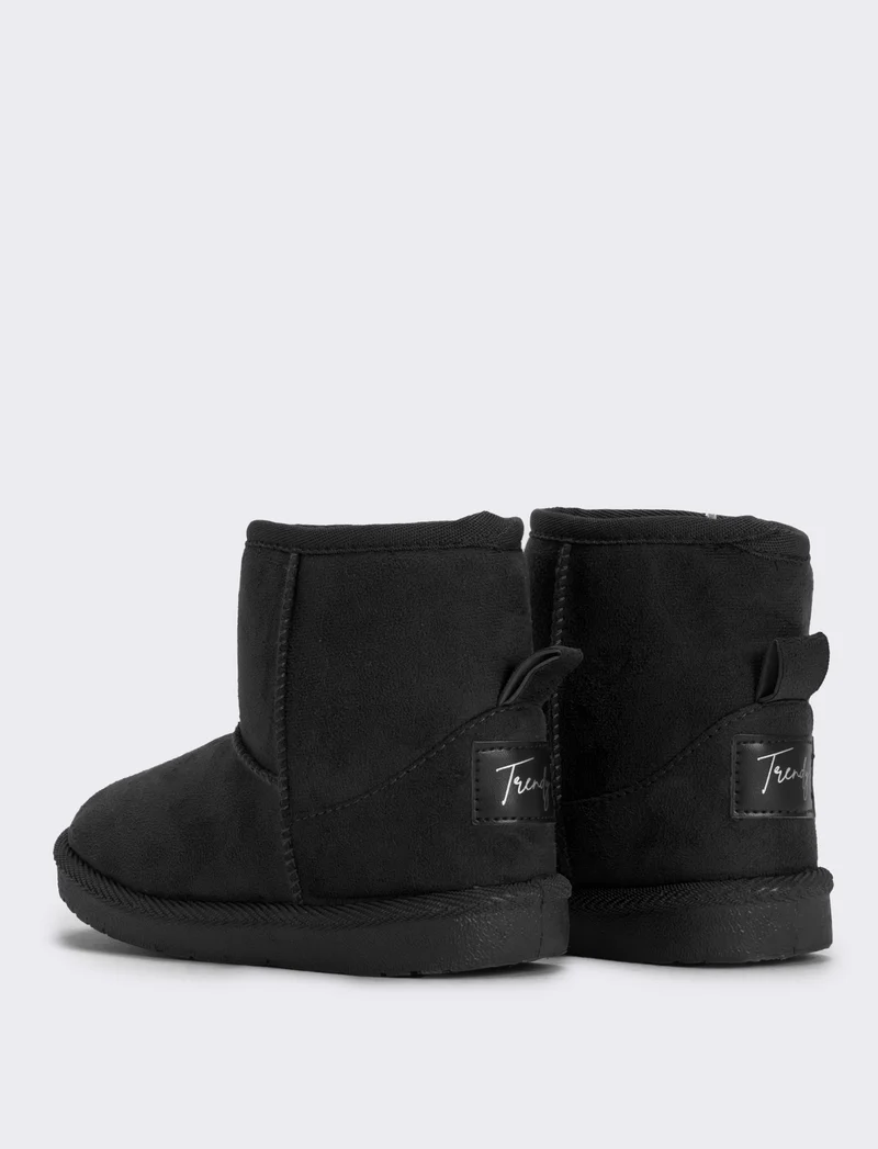 Stivaletto da neve da bambina - Nero
