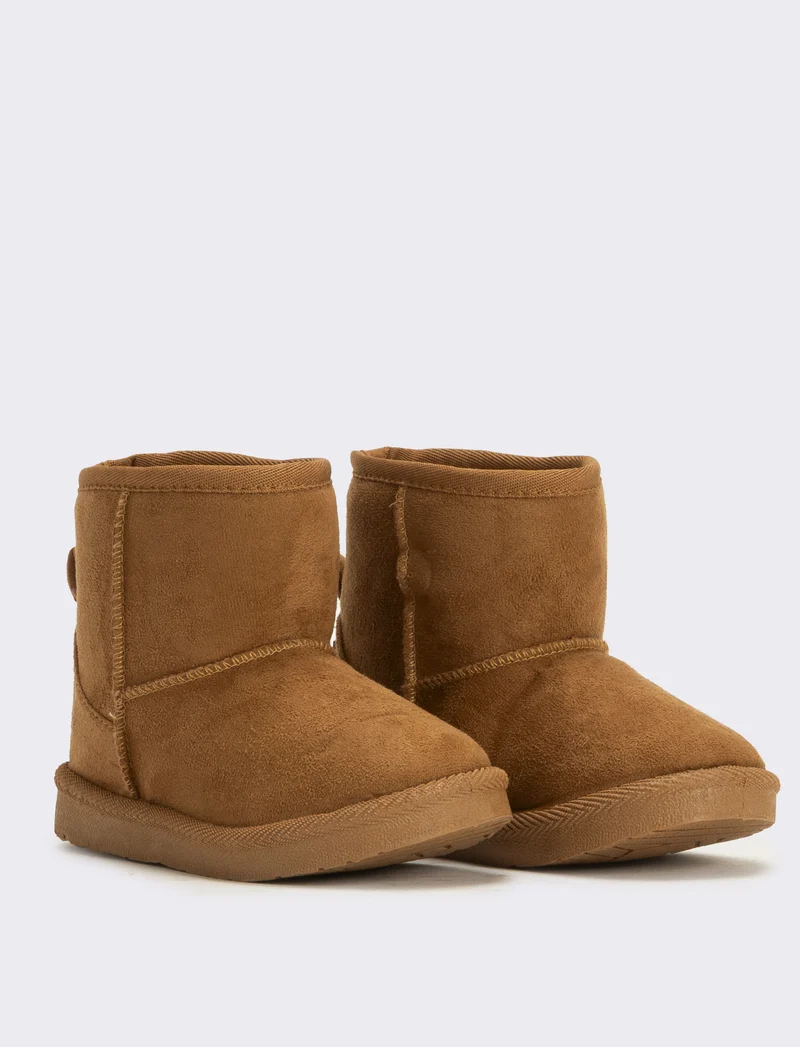 Stivaletto da neve da bambina - Cammello