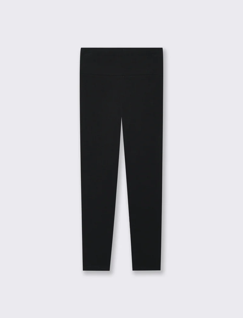 Leggins Basico Vita Alta Skinny - Nero