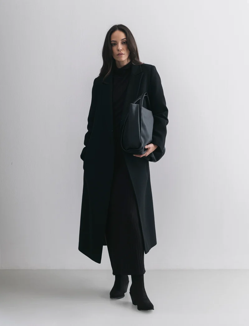 Tronchetto stile texano da donna - Nero