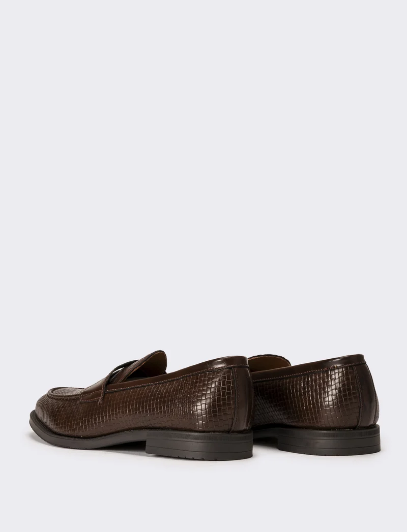 Mocassino classico da uomo - Marrone