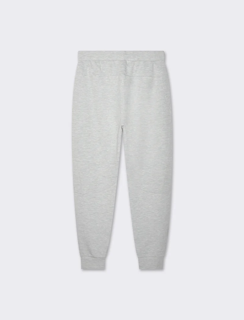 Pantaloni sportivi in interlock: da uomo - Grigio mel.