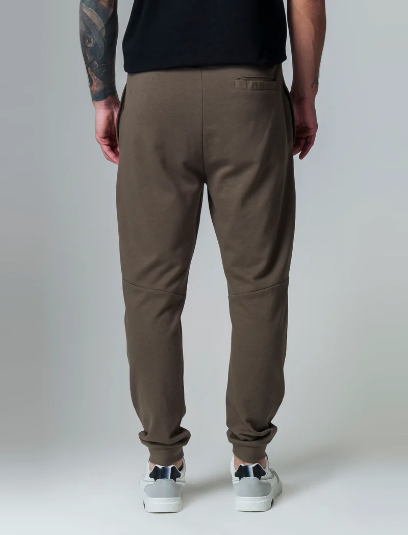 Pantaloni jogger in felpa da uomo - Verde kaki
