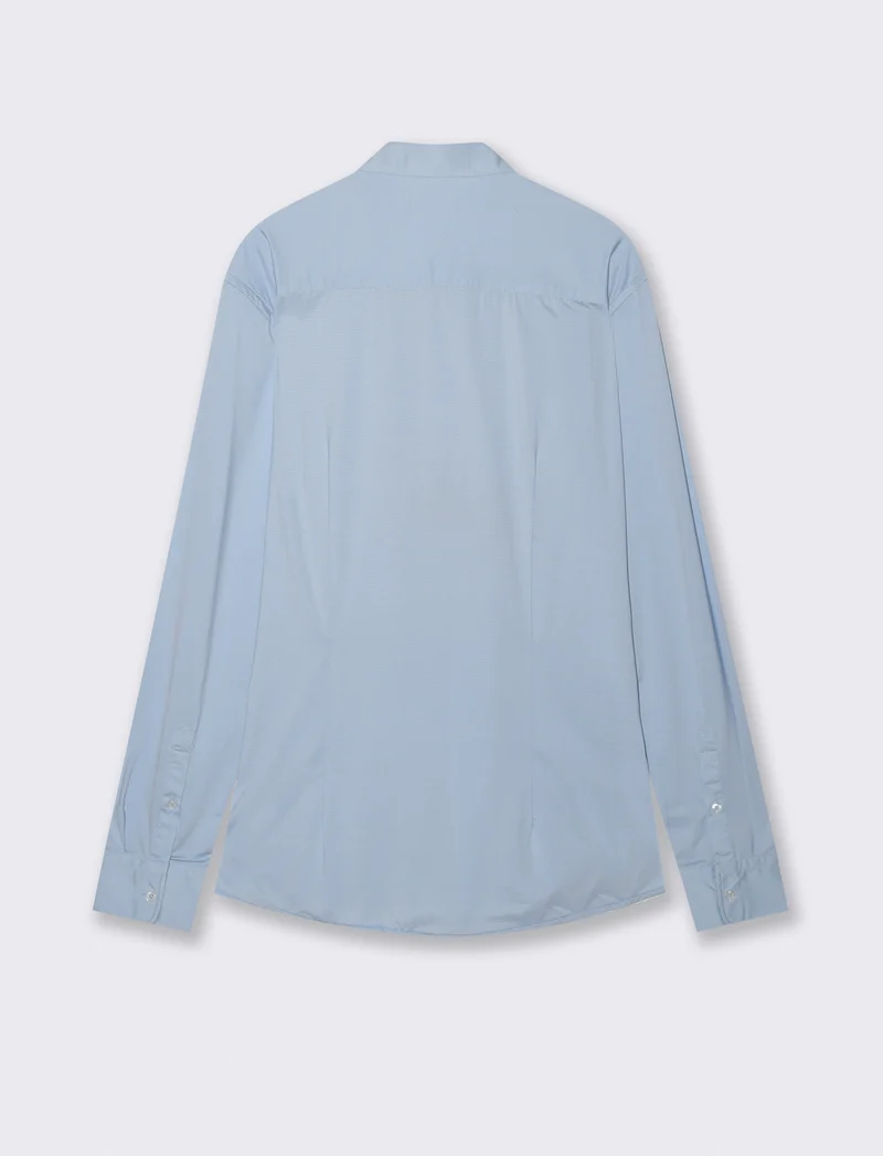 CAMICIA OPERATA FORMAL FIT - Azzurro