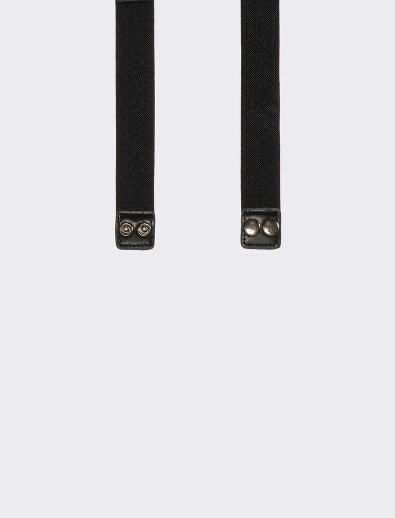 Cintura donna elastica con fusto strass - canna di fucile