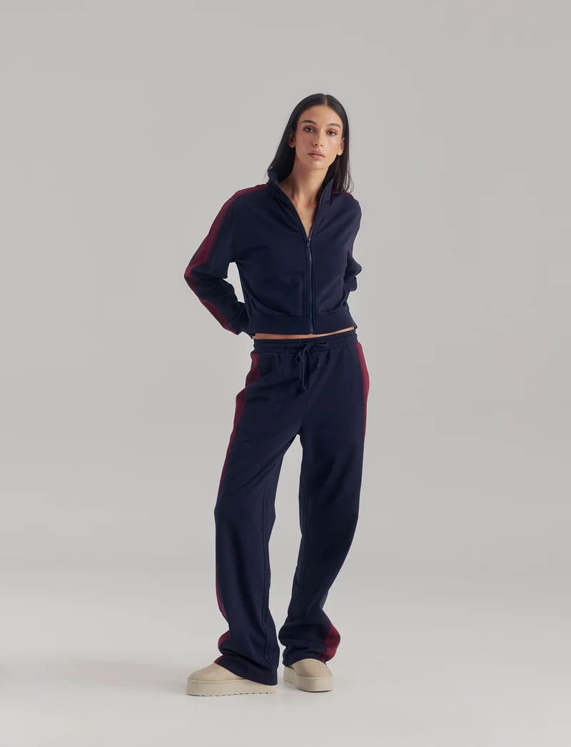 JOGGER CON COULISSE - Blu