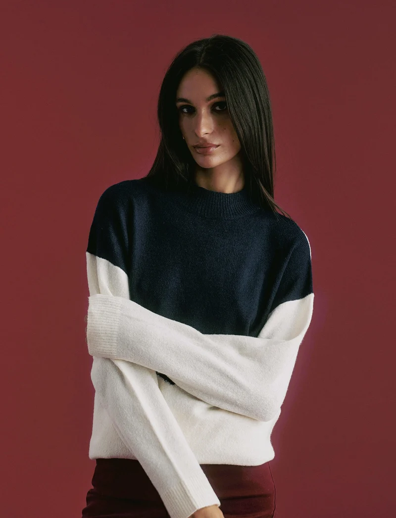 PULLOVER MEZZOCOLLO - var 1