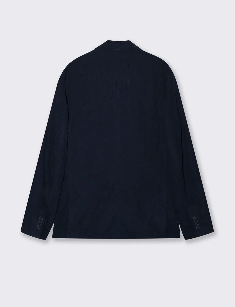 BLAZER IN VELLUTO DA COMPLETO FORMAL FIT - Blu