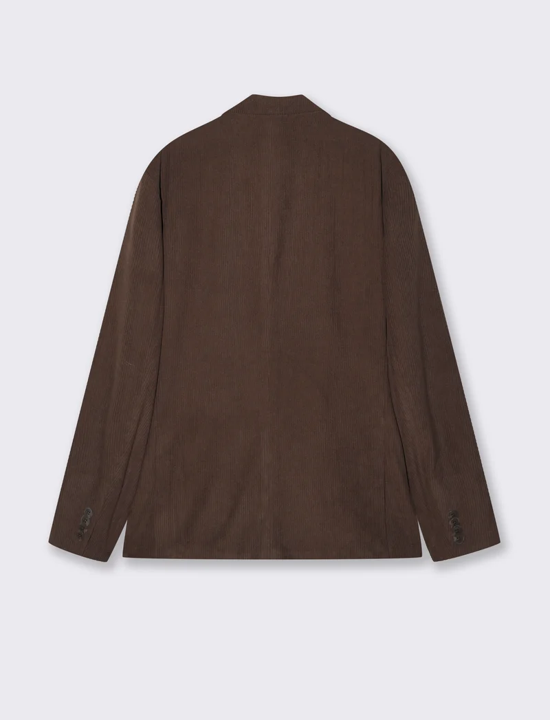 BLAZER IN VELLUTO DA COMPLETO FORMAL FIT - Moro