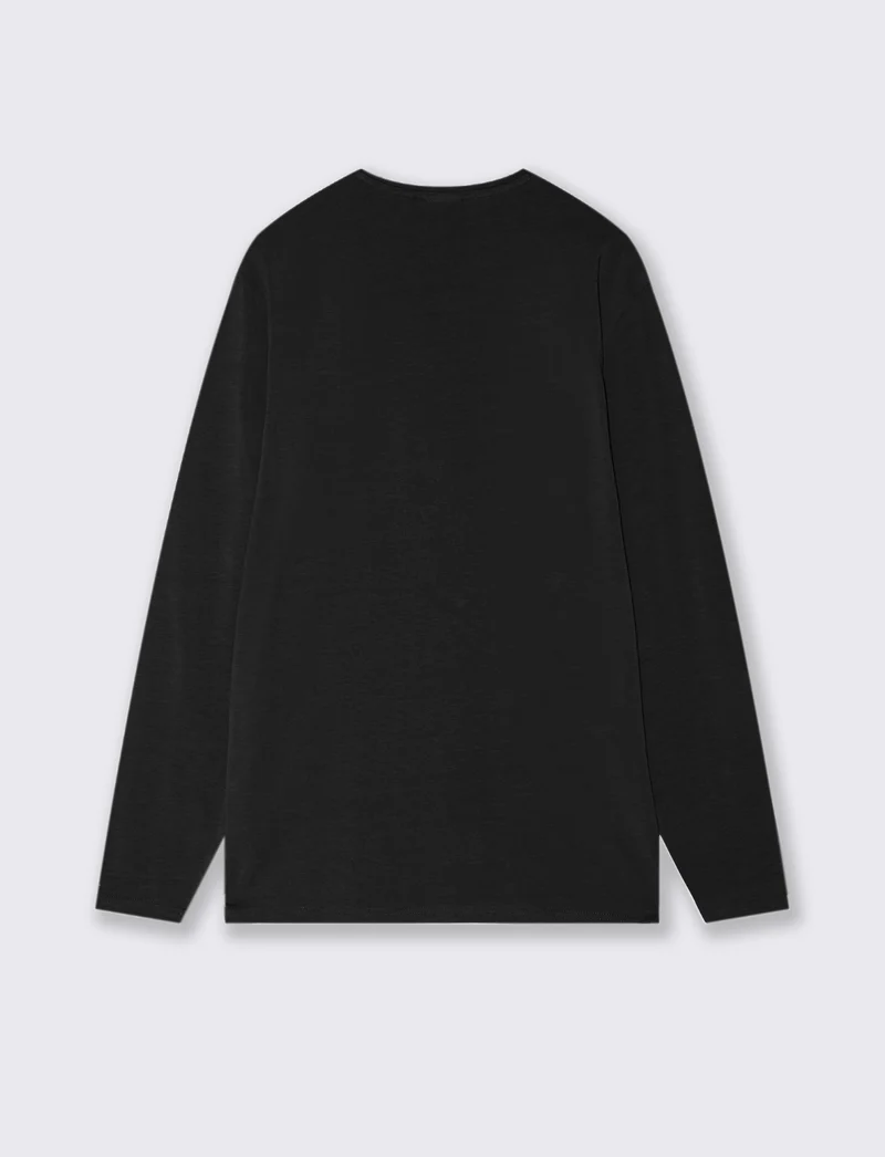 T-SHIRT BASIC SLIM FIT - Nero