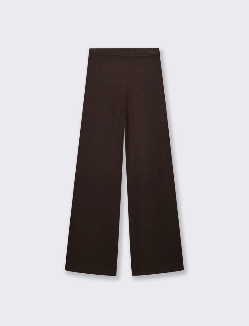 PANTALONI IN MAGLIA - Moro