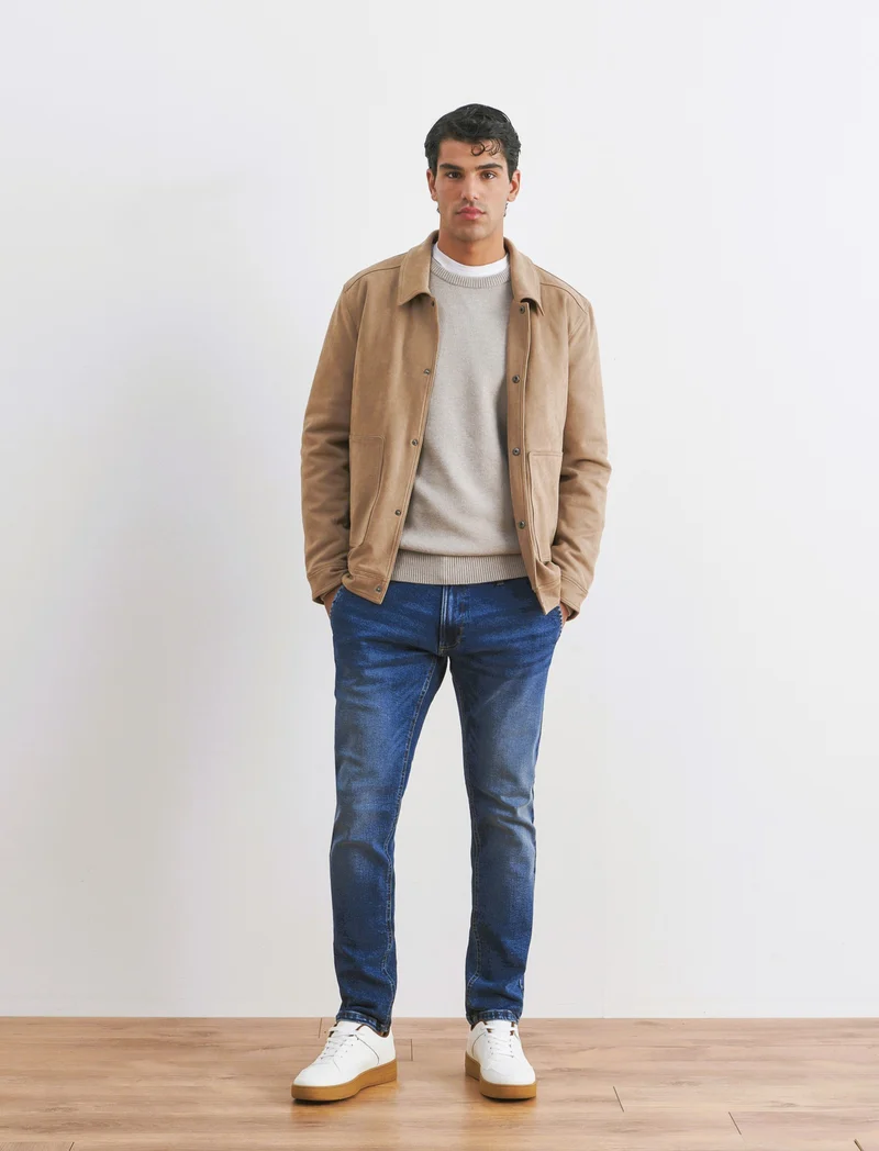 JEANS CHINO SLIM FIT - Denim