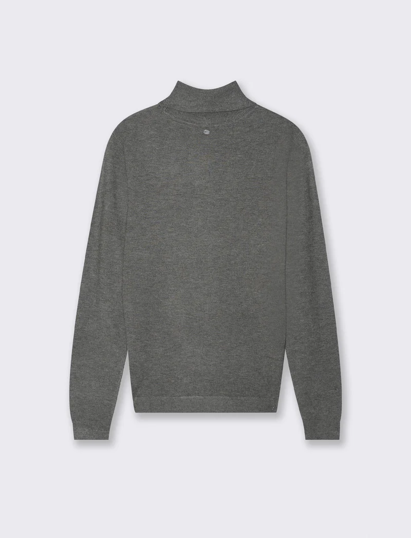 PULLOVER BASICO - Grigio scuro