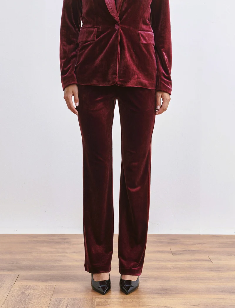 PANTALONE IN VELLUTO - Vinaccia