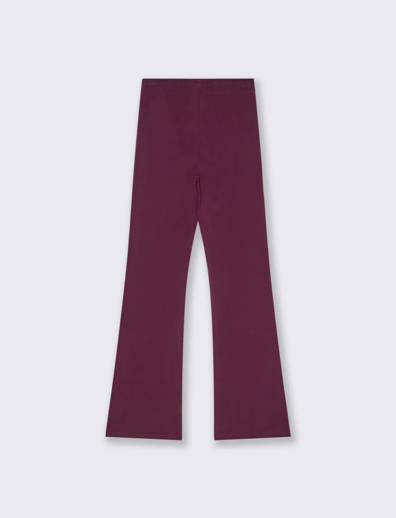 JOGGER FLARE - Bordeaux