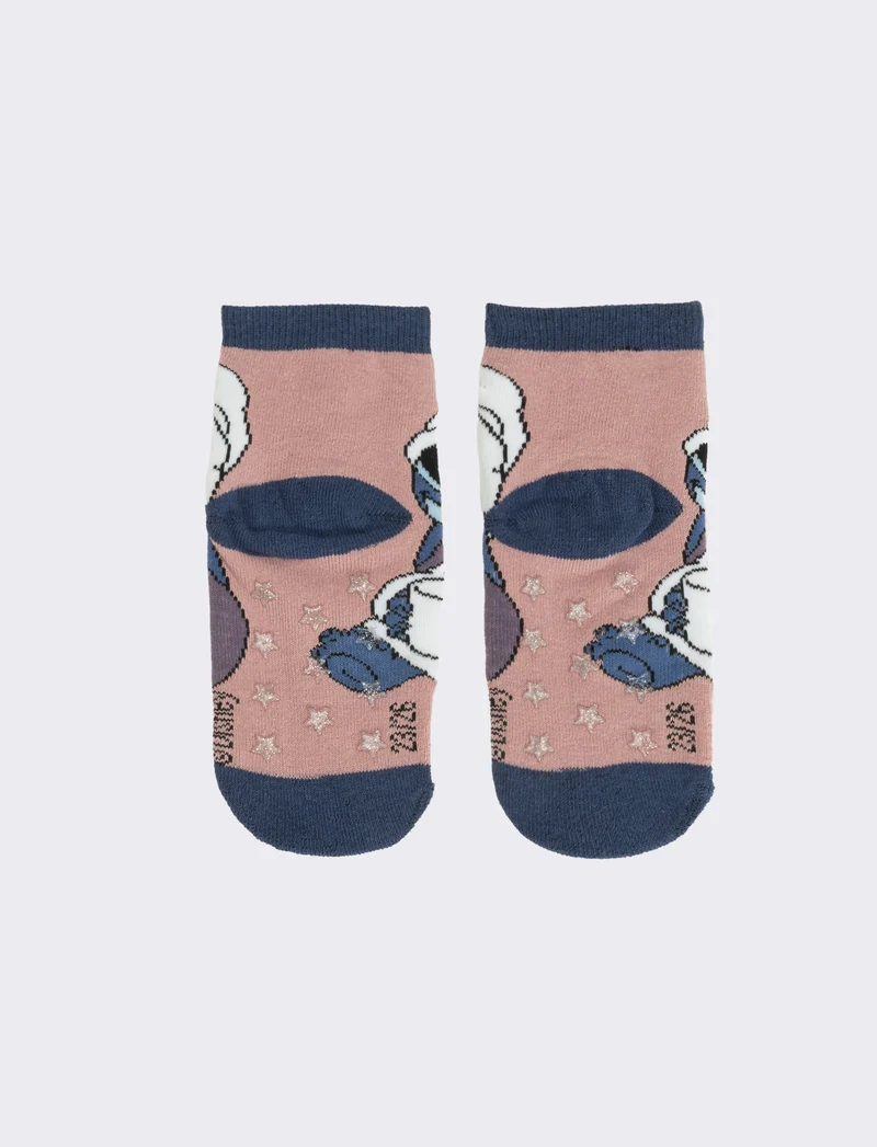 Calzini antiscivolo bambina angel, stitch, hello kitty - Lilla